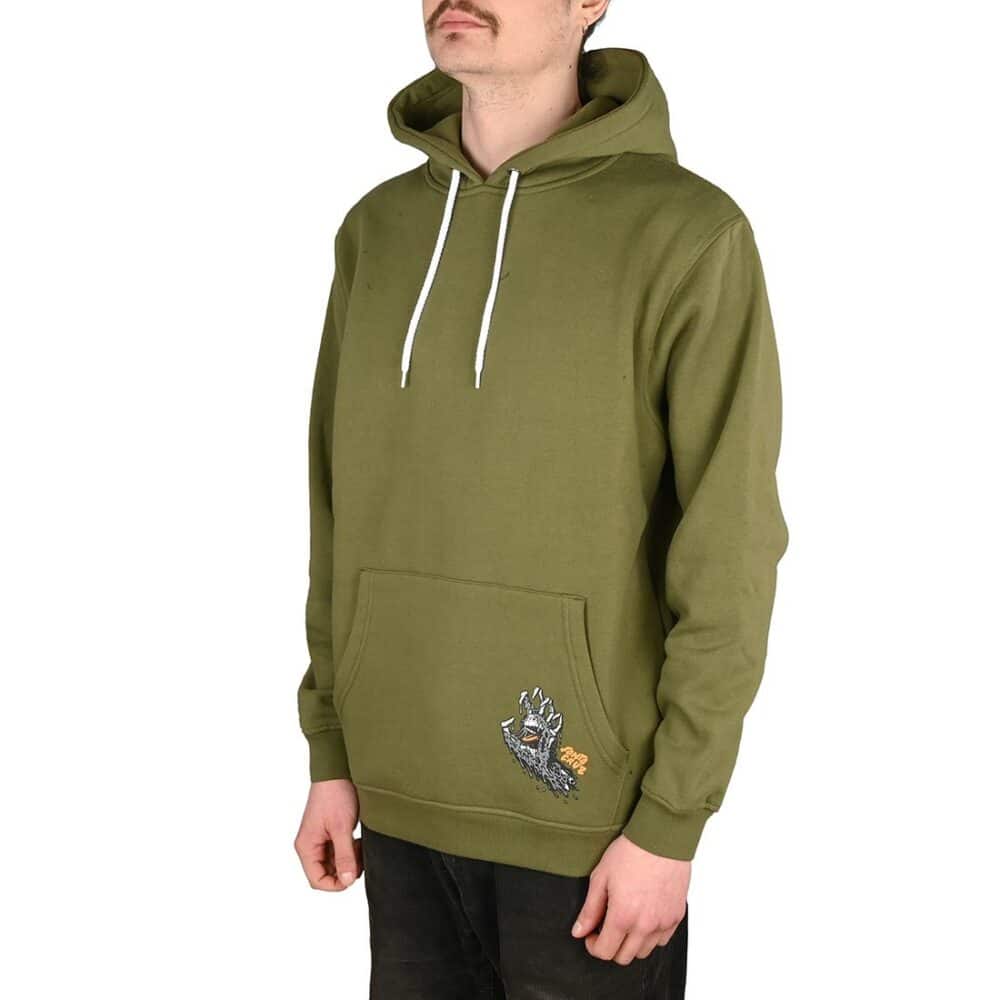 Santa Cruz Melting Hand Pullover Hoodie - Sea Kelp