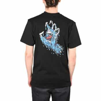 Santa Cruz Melting Hand S/S T-Shirt - Black