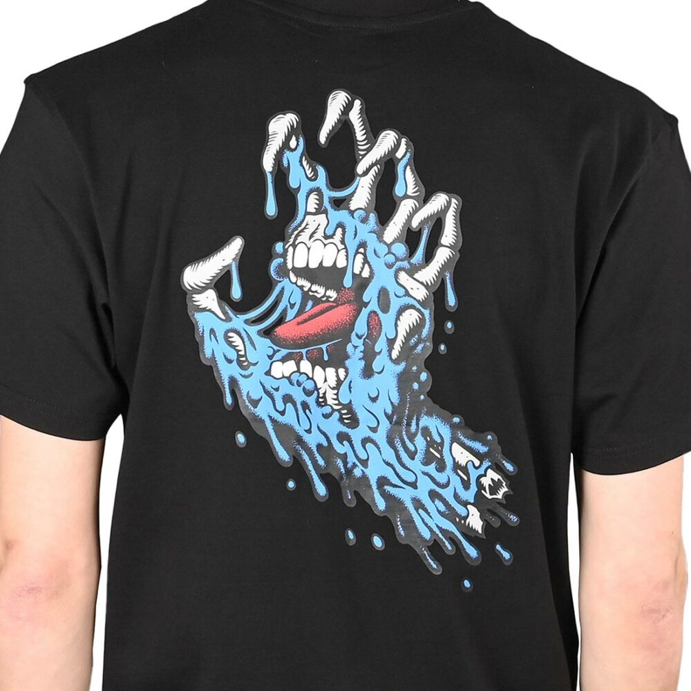 Santa Cruz Melting Hand S/S T-Shirt - Black