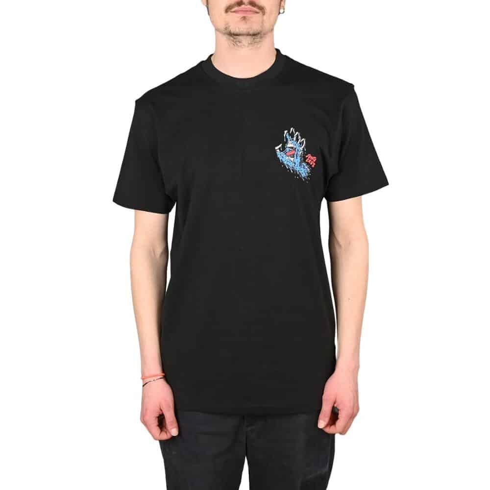 Santa Cruz Melting Hand S/S T-Shirt - Black