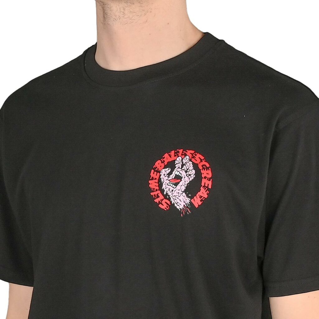 Santa Cruz SB Hand S/S T-Shirt - Black (SP24) - Supereight