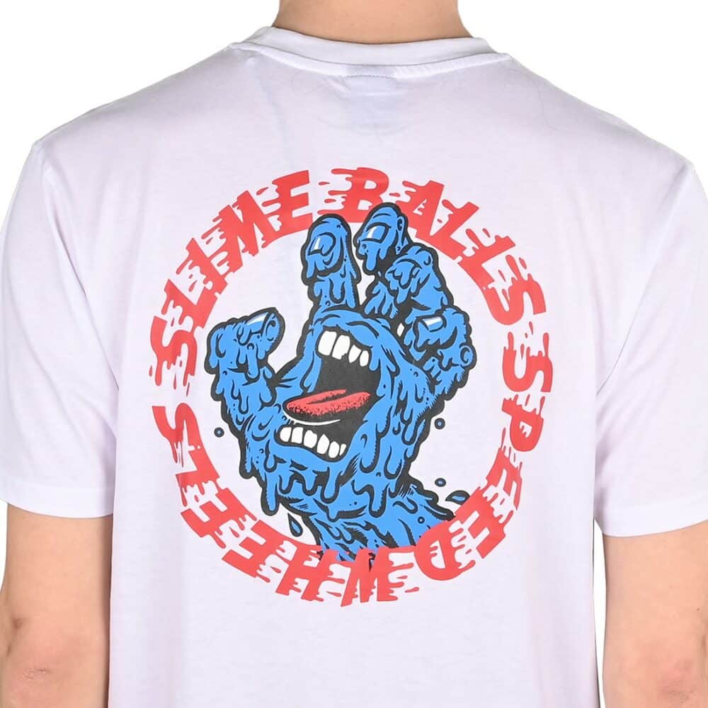 Santa Cruz SB Hand S/S T-Shirt - White