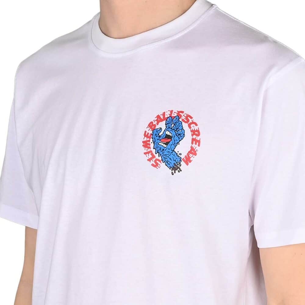 Santa Cruz SB Hand S/S T-Shirt - White