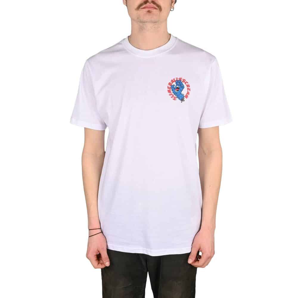 Santa Cruz SB Hand S/S T-Shirt - White