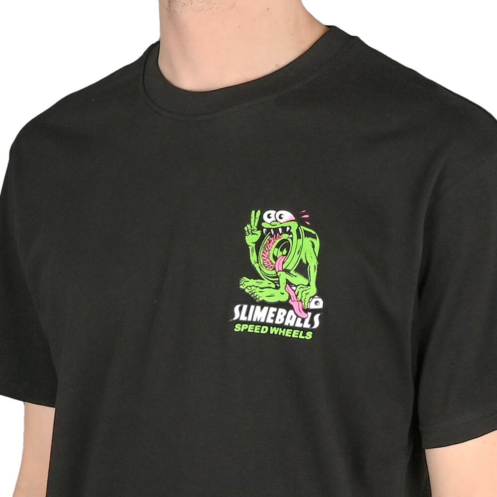 Santa Cruz SB Slimey II S/S T-Shirt - Black
