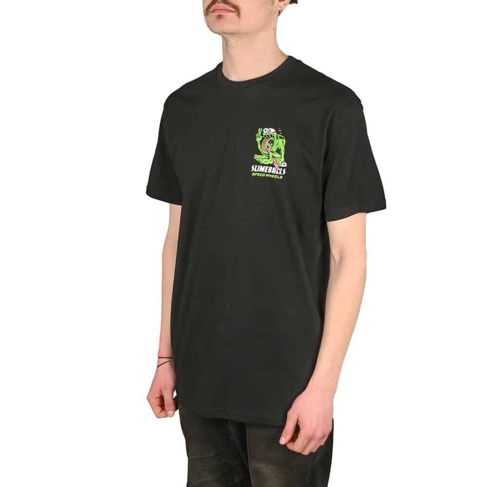 Santa Cruz SB Slimey II S/S T-Shirt - Black