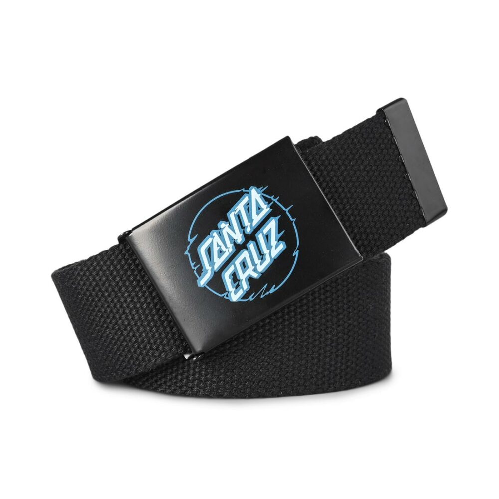 Santa Cruz Vivid Other Dot Web Belt - Black