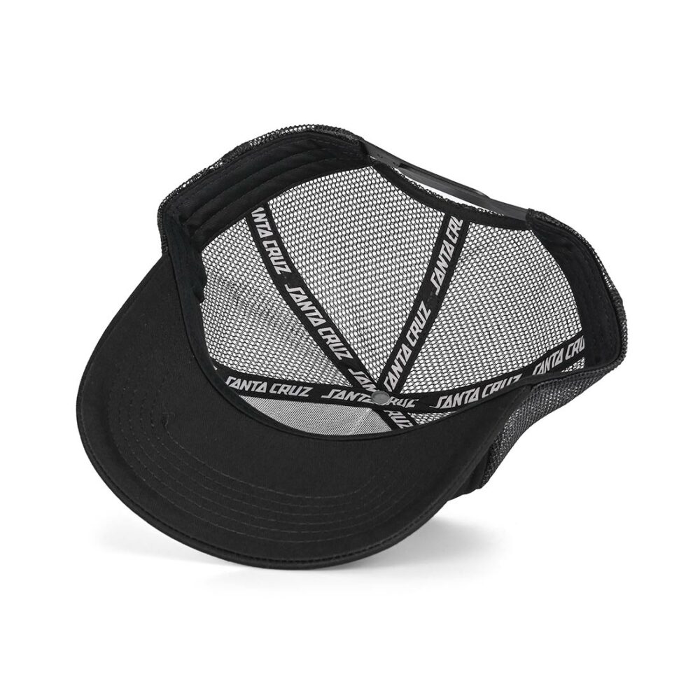 Santa Cruz Vivid Slick Dot Mesh Back Cap - Black