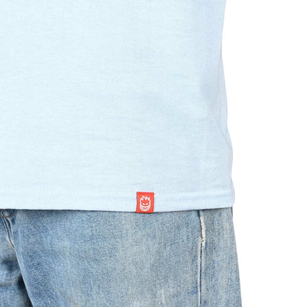 Spitfire Bighead Classic S/S T-Shirt - Light Blue/Black/White