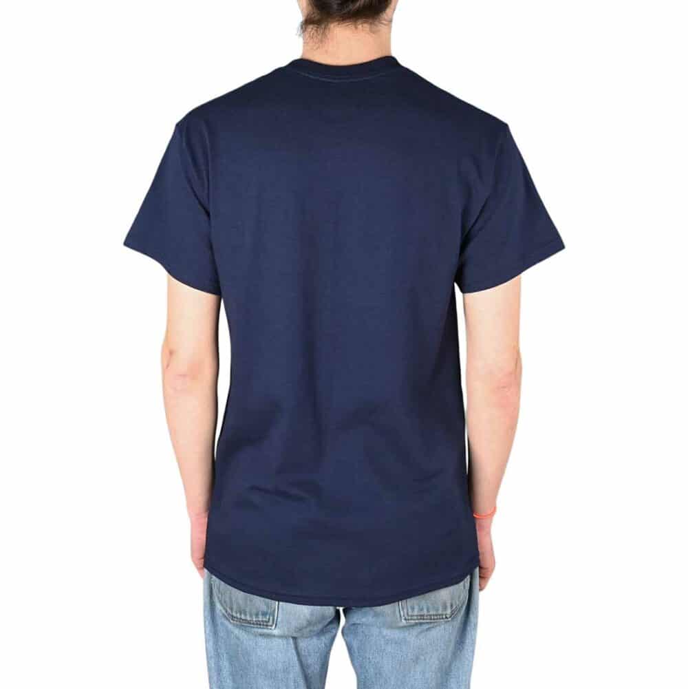Spitfire Bighead Fill S/S T-Shirt - Navy/Black/White