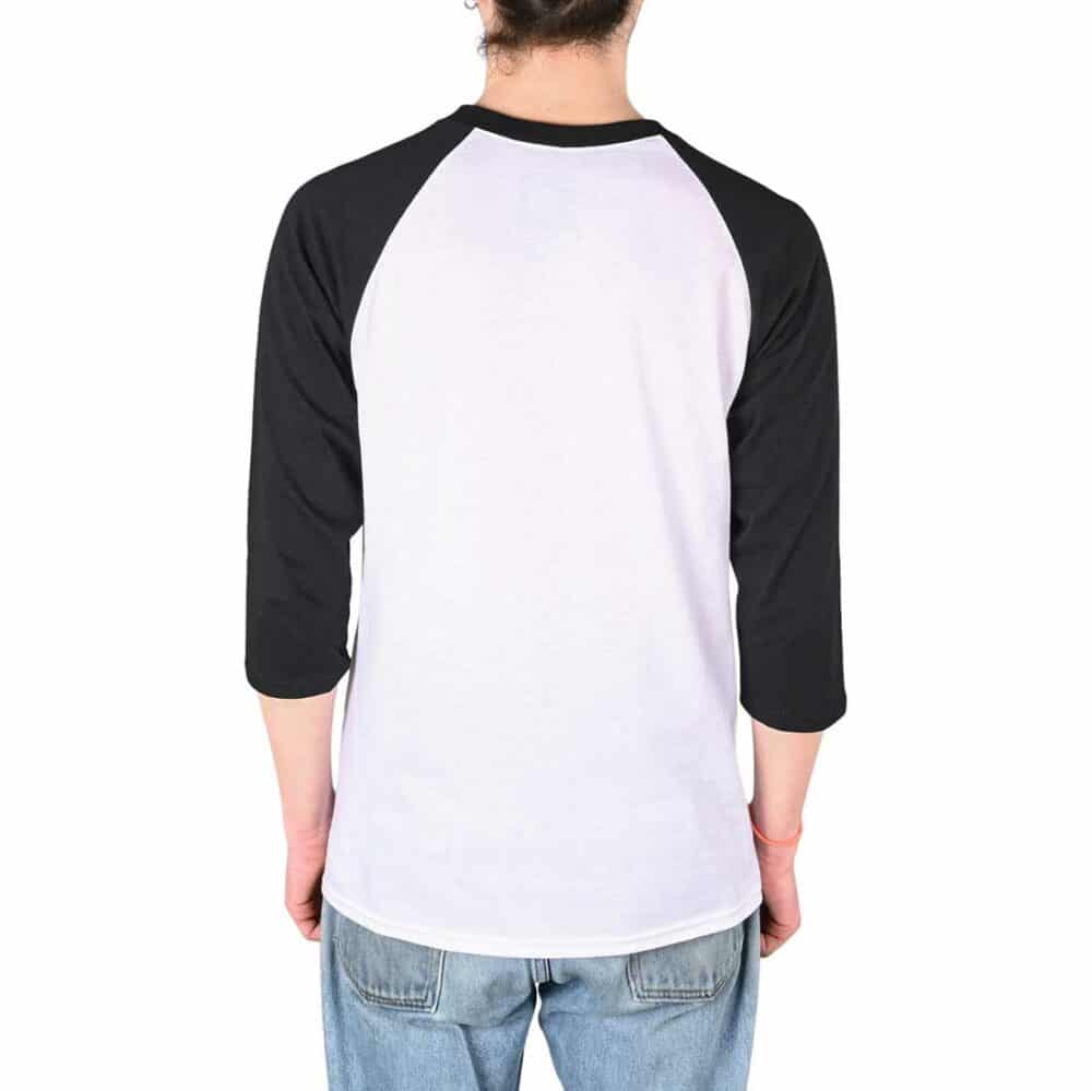 Spitfire LTB 3/4 Sleeve T-Shirt - White/Black