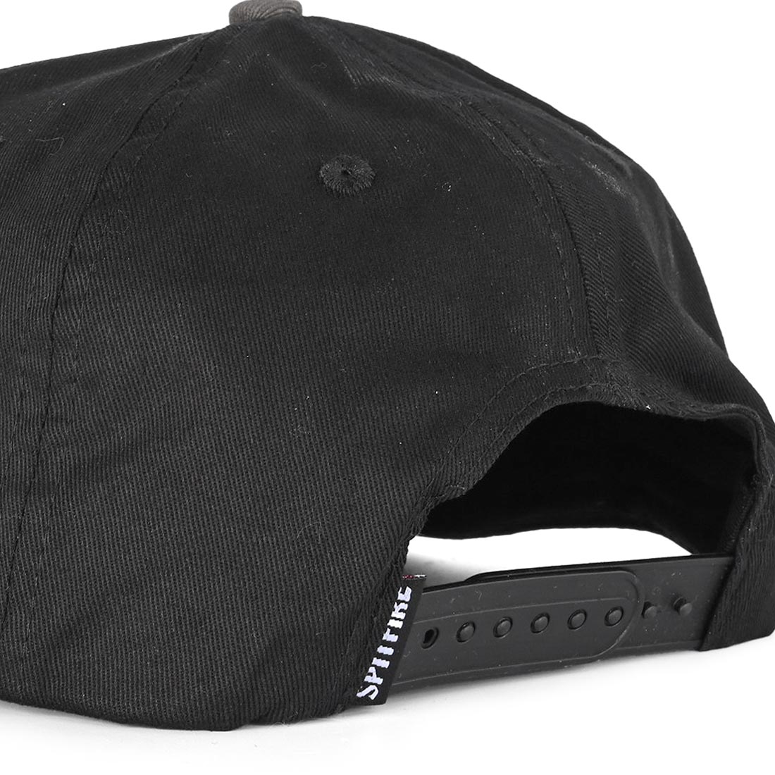 Spitfire LTB Patch Snapback Hat - Black/Charcoal - Supereight