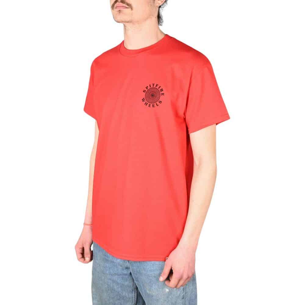 Spitfire OG Classic Fill S/S T-Shirt - Red/Black/White