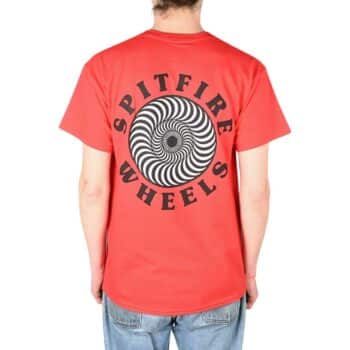 Spitfire OG Classic Fill S/S T-Shirt - Red/Black/White