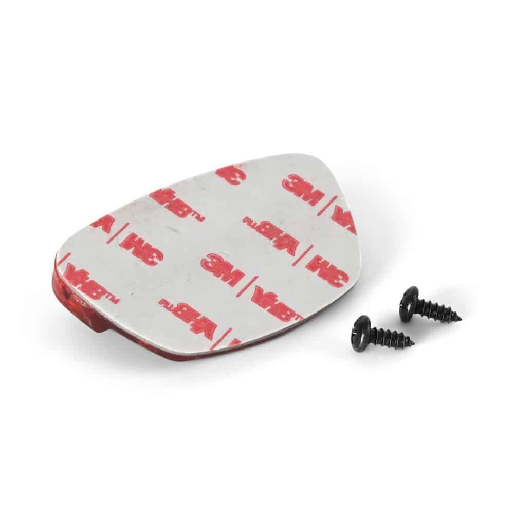 Tail Devil Skateboard Spark Plate - Red