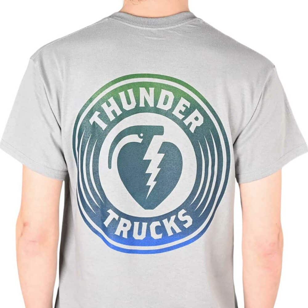Thunder Charged Grenade S/S T-Shirt - Ice Grey/Green/Navy