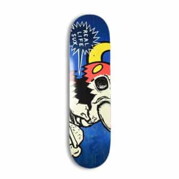 Toy Machine Real Life Sux 8.25" Skateboard Deck