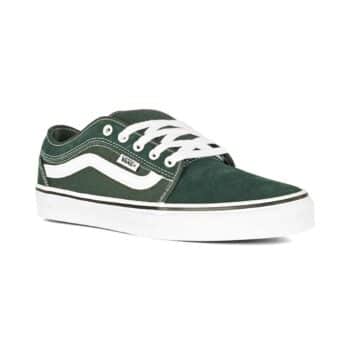 Vans Chukka Low Sidestripe Skate Shoes - Green Gables/True White
