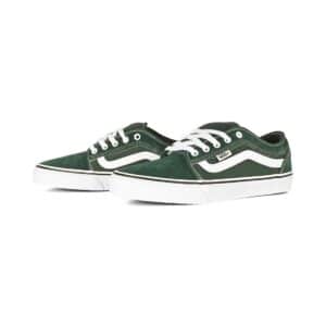 Vans Chukka Low Sidestripe Skate Shoes - Green Gables/True White