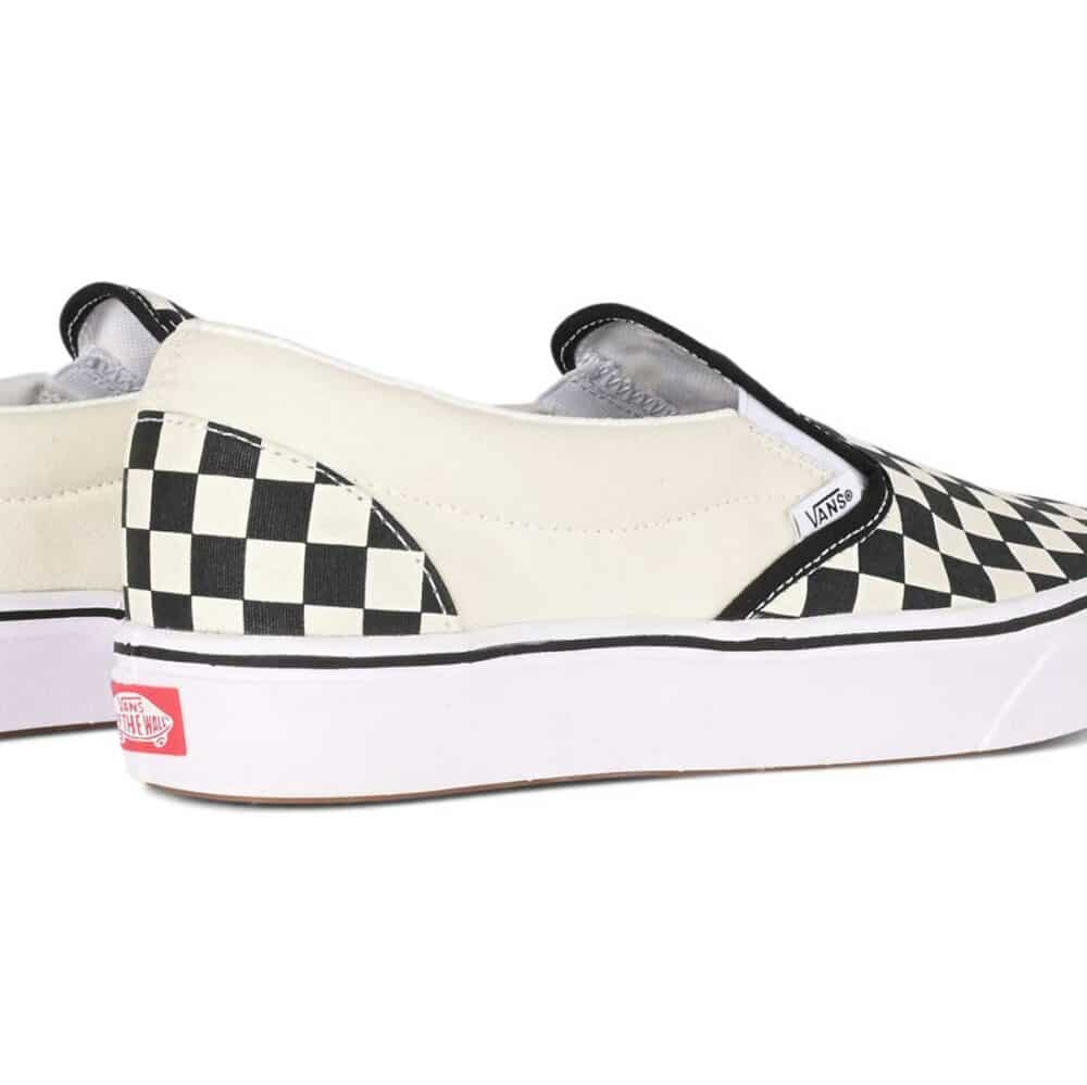 Vans Classic Slip-On Comfy Cush Skate Shoes - Checkerboard