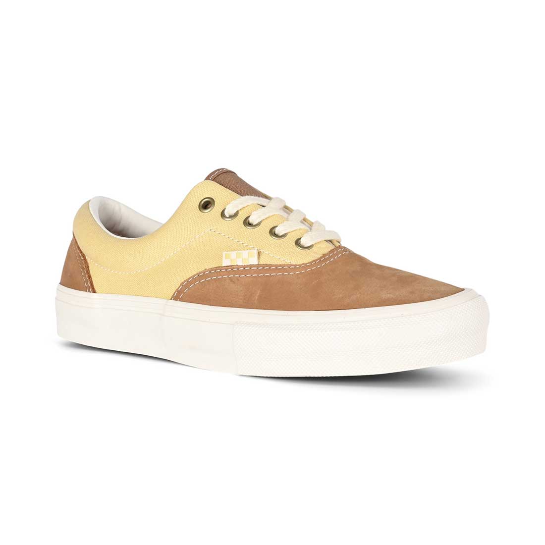 Vans Era Pro Skate Shoes Nubuck Canvas Brown Supereight