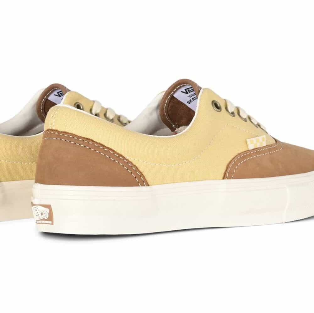 Vans Era Pro Skate Shoes - Nubuck/Canvas Brown