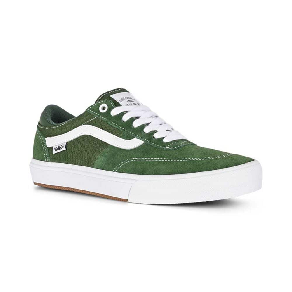 Vans Gilbert Crockett Pro Skate Shoes - Green/White