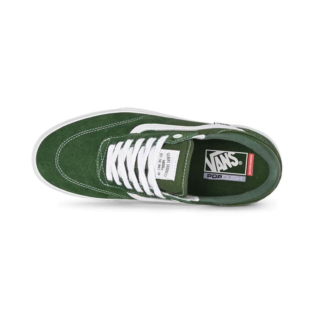 Vans Gilbert Crockett Pro Skate Shoes - Green/White