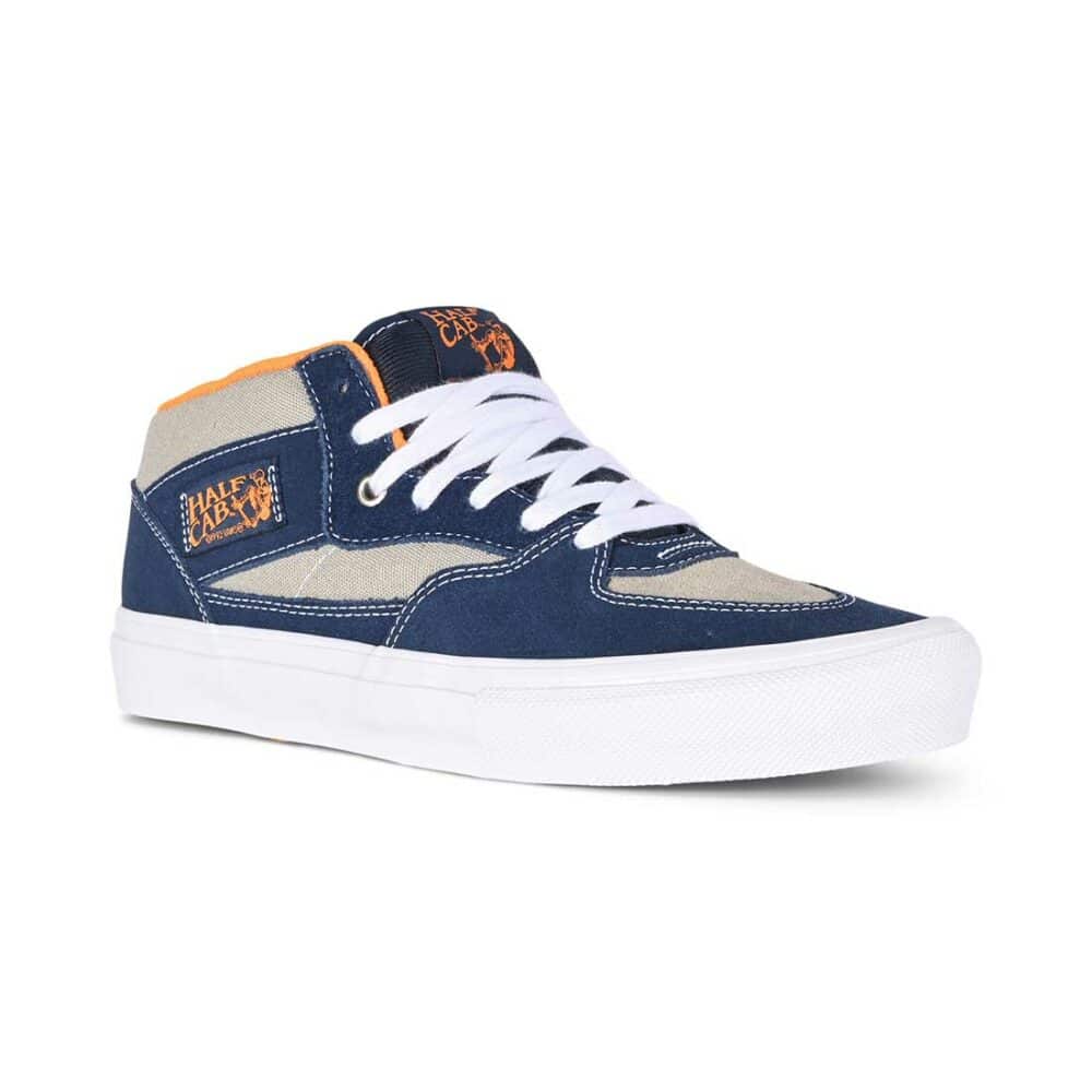 Vans Half Cab Skate Shoes - Smoke/Navy