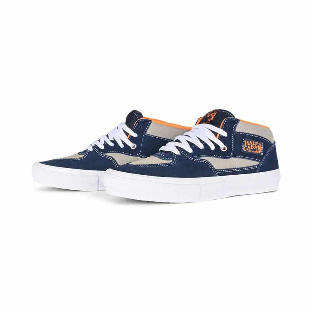 Vans Half Cab Skate Shoes - Smoke/Navy