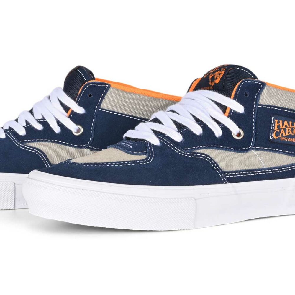 Vans Half Cab Skate Shoes - Smoke/Navy