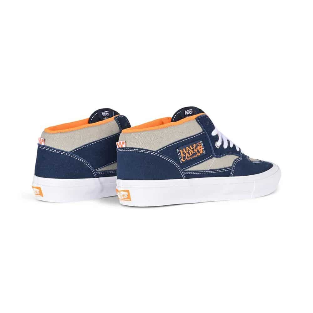 Vans Half Cab Skate Shoes - Smoke/Navy