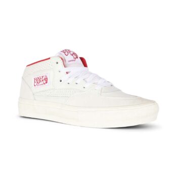 Vans Half Cab Skate Shoes - Vintage Sport White/Red