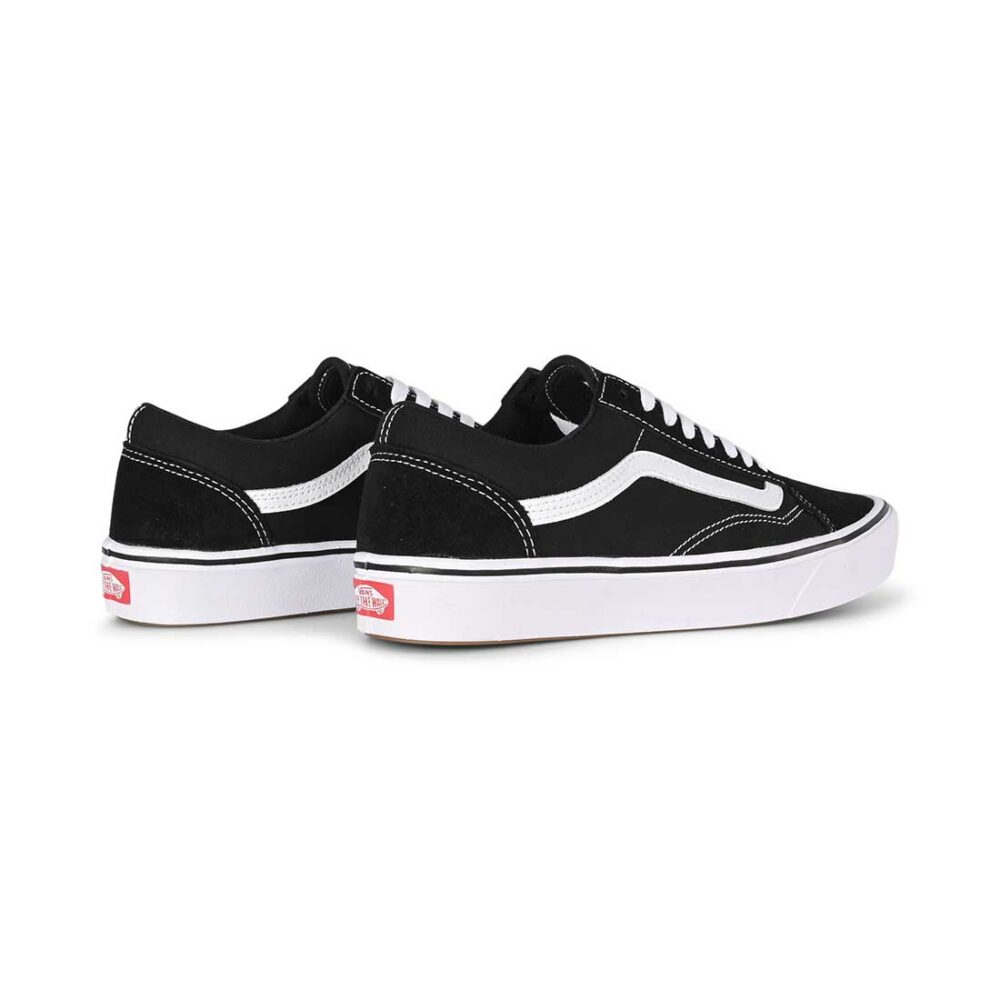 Vans Old Skool Comfy Cush Skate Shoes - Black/White