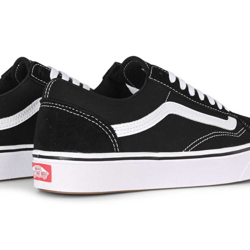 Vans Old Skool Comfy Cush Skate Shoes - Black/White