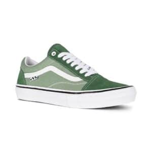 Vans Old Skool Skate Shoes - Green Pastures