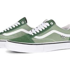 Vans Old Skool Skate Shoes - Green Pastures