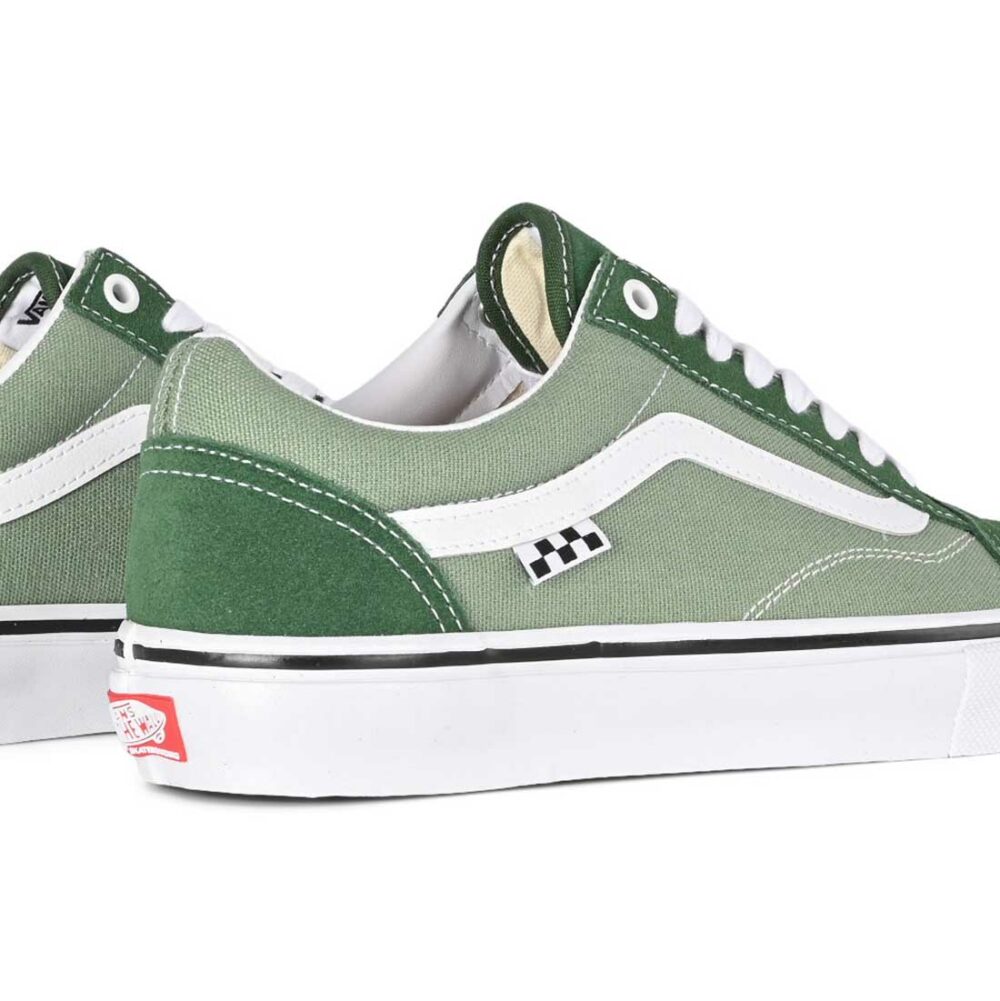 Vans Old Skool Skate Shoes - Green Pastures