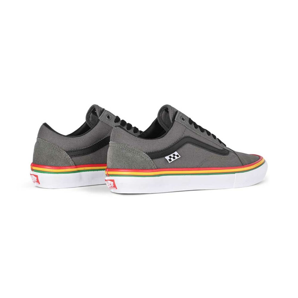 Vans Old Skool Skate Shoes - Rasta Grey