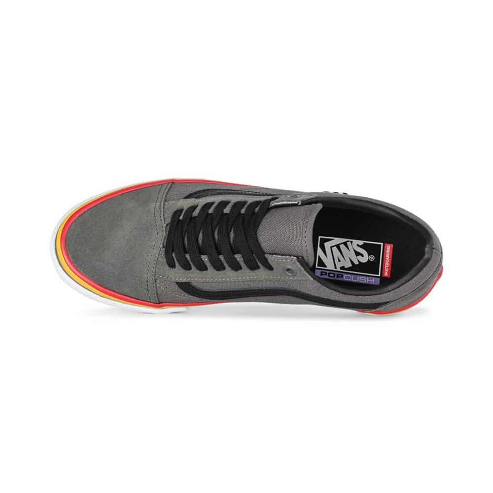 Vans Old Skool Skate Shoes - Rasta Grey