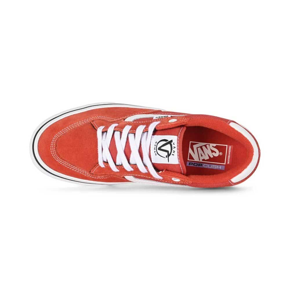 Vans Rowan Pro Skate Shoes - Red/White
