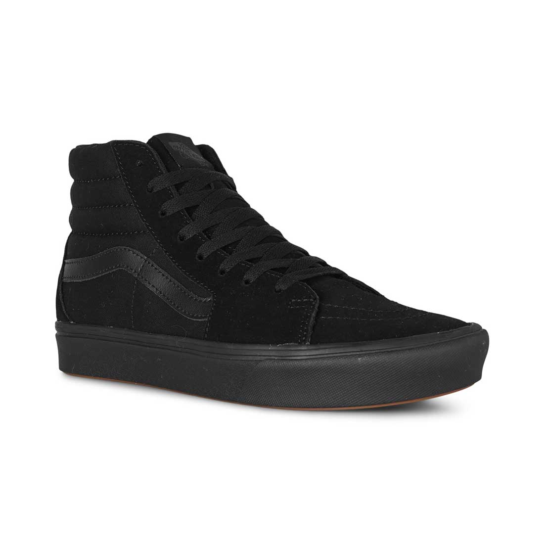 Vans Sk8 Hi Comfy Cush Skate Shoes Black Black