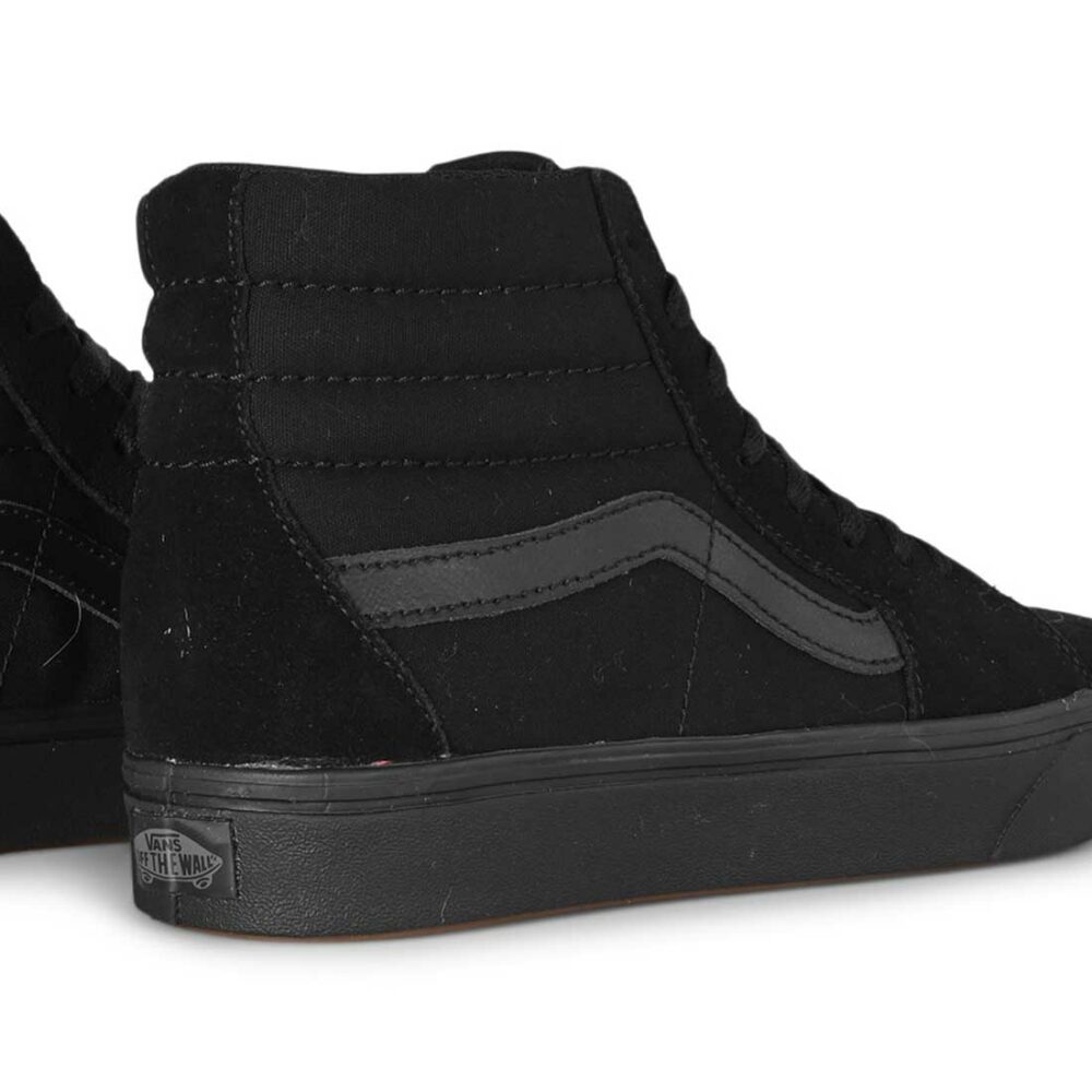 Vans Sk8-Hi Comfy Cush Skate Shoes - Black/Black