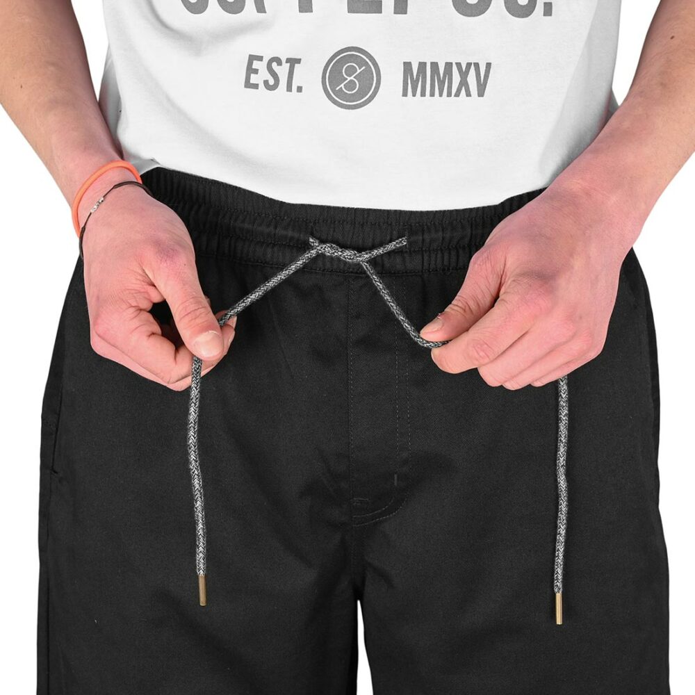 Volcom Frickin Elasticated Waist 19" Shorts - Black