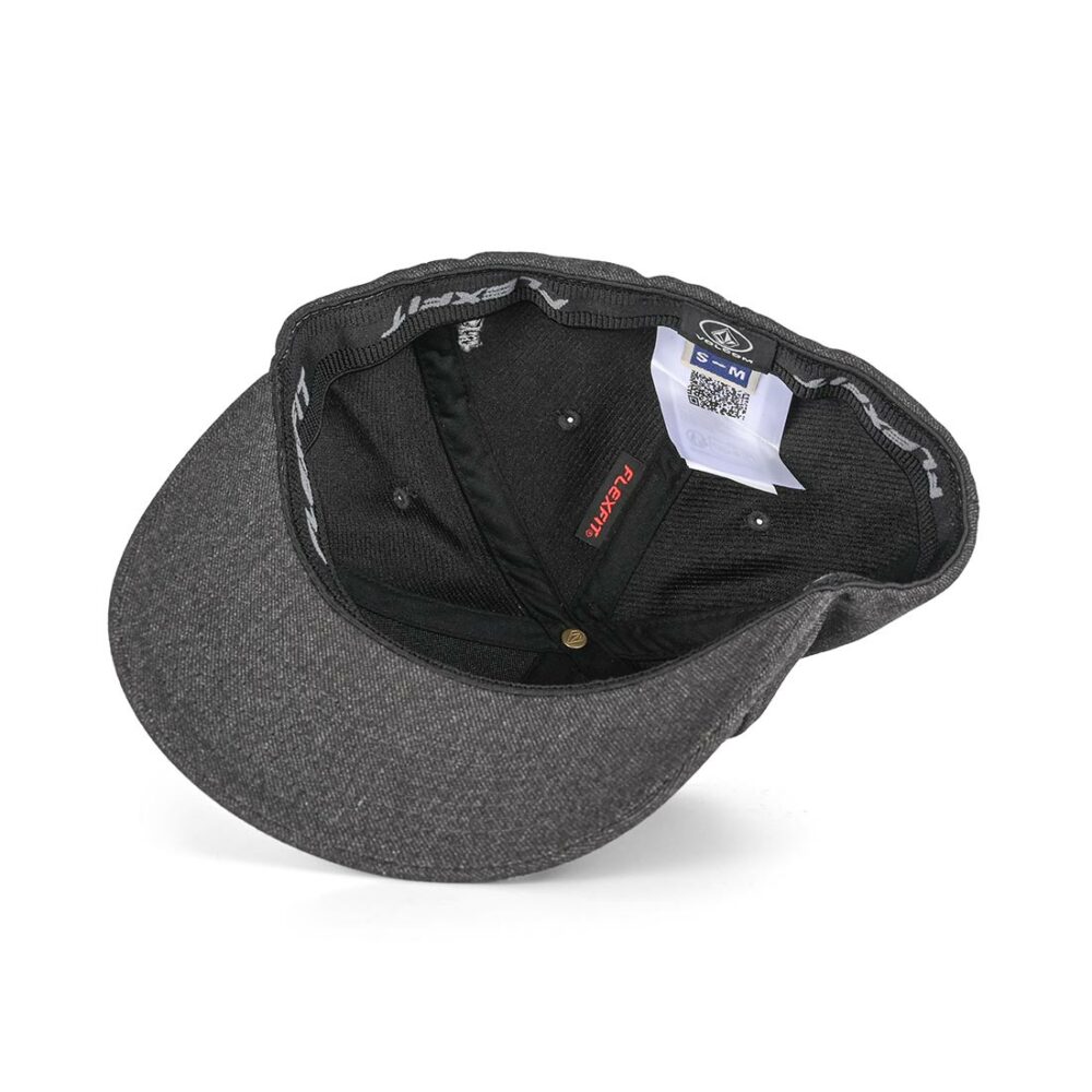 Volcom Full Stone Heather Flexfit Cap - Charcoal Heather (AW24)