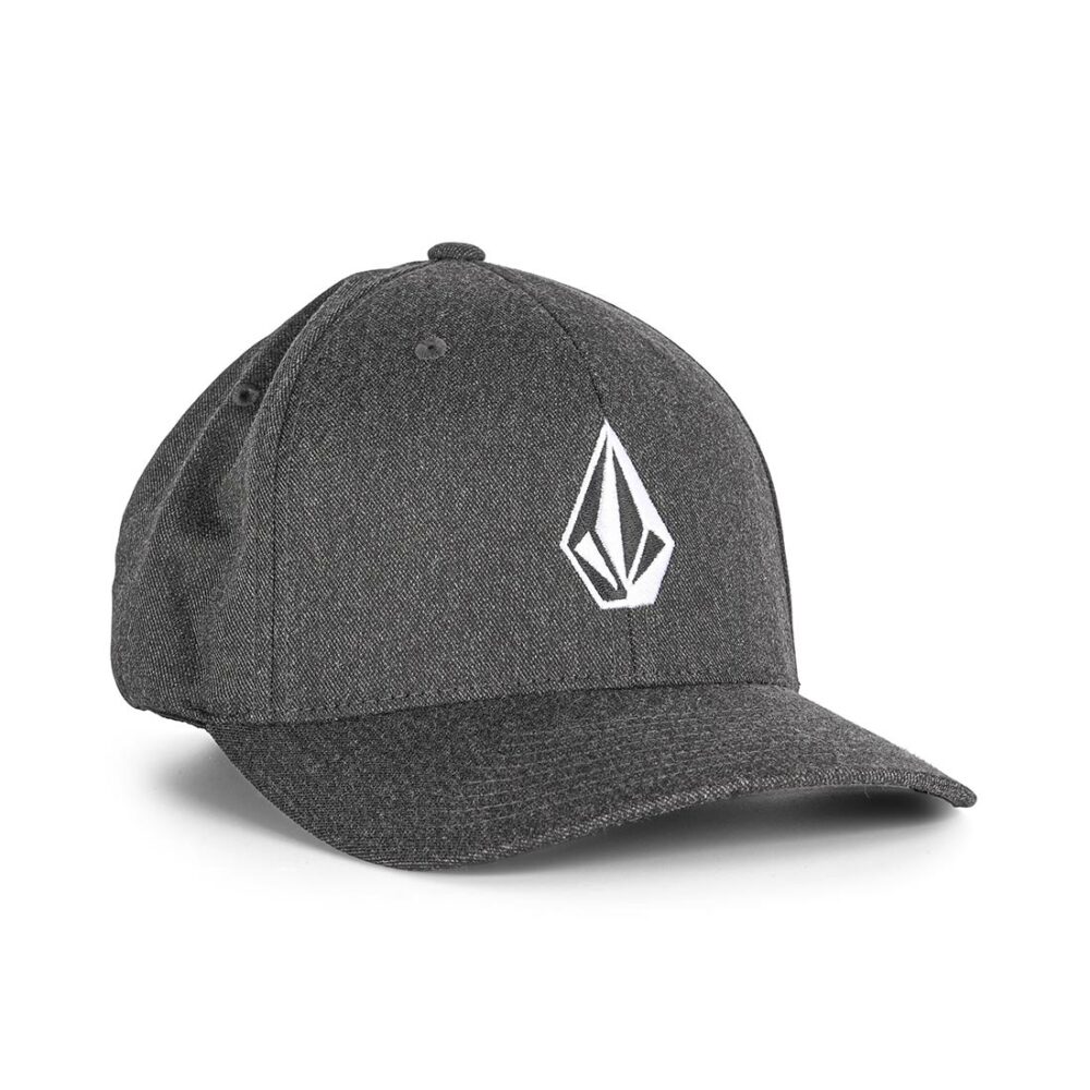 Volcom Full Stone Heather Flexfit Cap - Charcoal Heather (AW24)