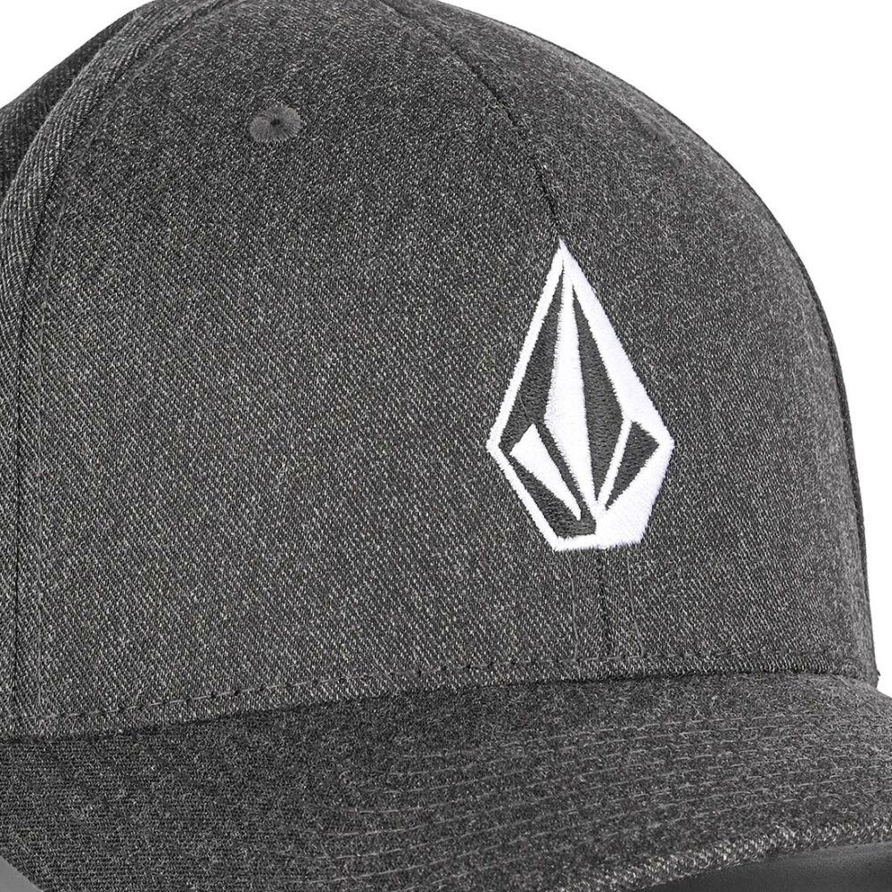 Volcom Full Stone Heather Flexfit Cap - Charcoal Heather (AW24)