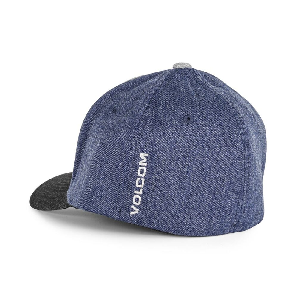 Volcom Full Stone Heather Flexfit Cap - Smokey Blue