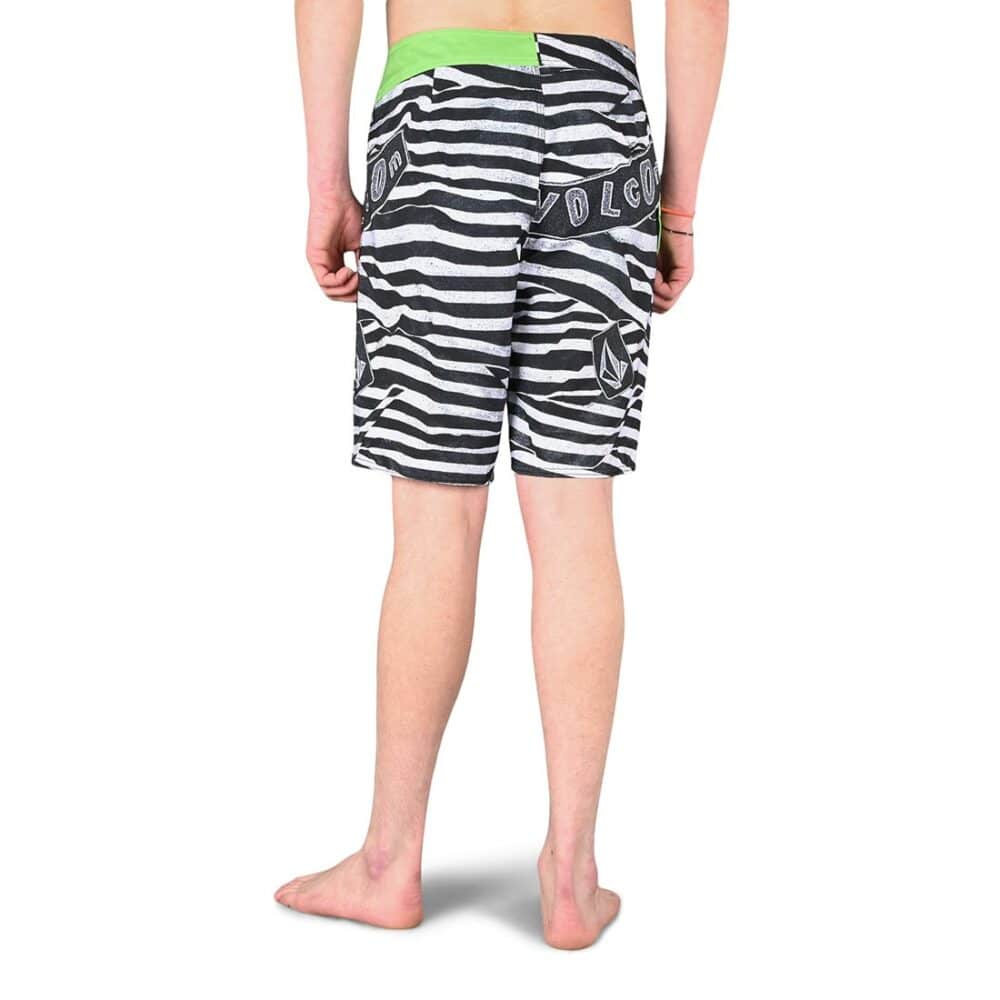 Volcom Lido Print Mod 20" Boardshort - Electric Green