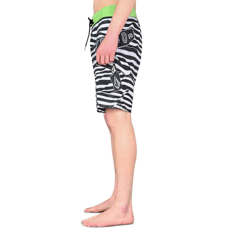Volcom Lido Print Mod 20" Boardshort - Electric Green